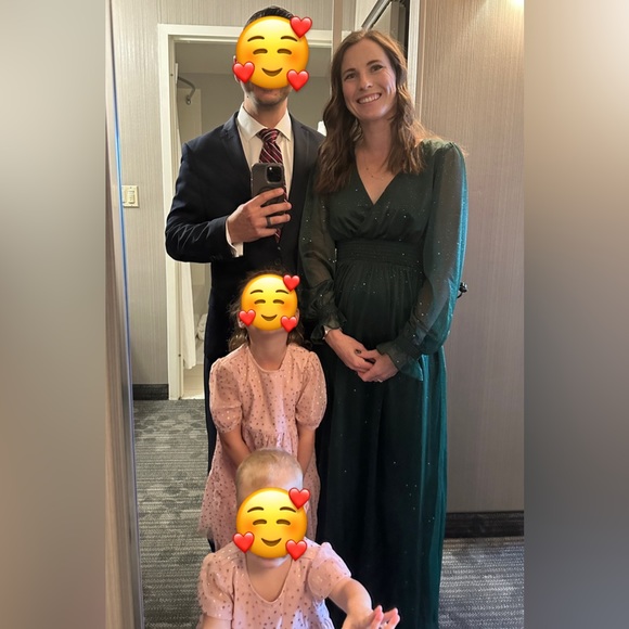 Baltic Born Green long dress! Size 2/Small - Picture 2 of 2